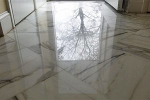 Refinished Marble Floor
