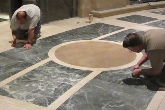 Historic Cathedral Marble Restoration