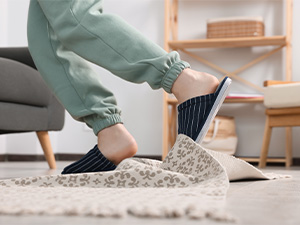 Carpet tripping hazard